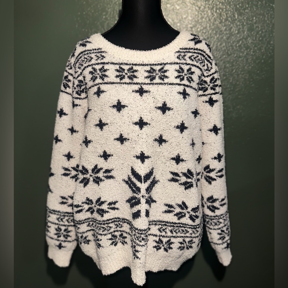Barefoot Dreams Winter Sweater Size L
